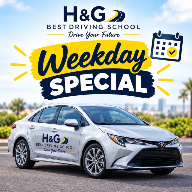 Weekday Special: Driving Lessons